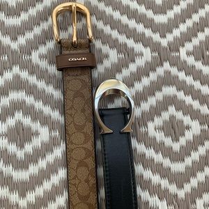 AUTHENTIC COACH BELT BUNDLE